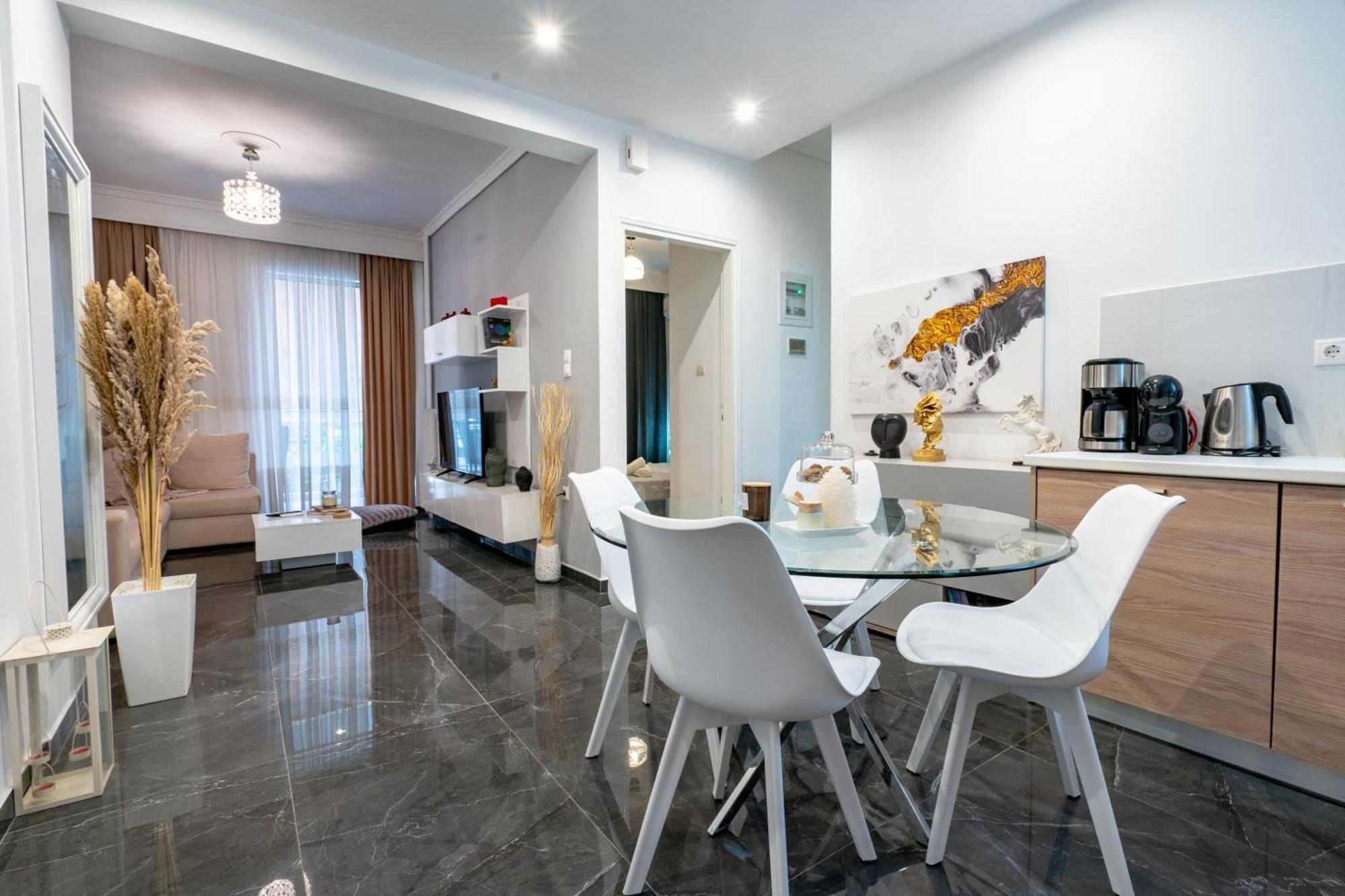 Neo Irakleio Train St. 1 Bedrm 4 Pers. Apartment Атина Екстериор снимка