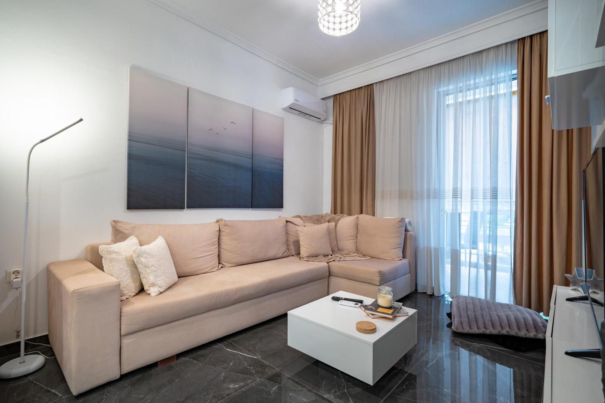 Neo Irakleio Train St. 1 Bedrm 4 Pers. Apartment Атина Екстериор снимка