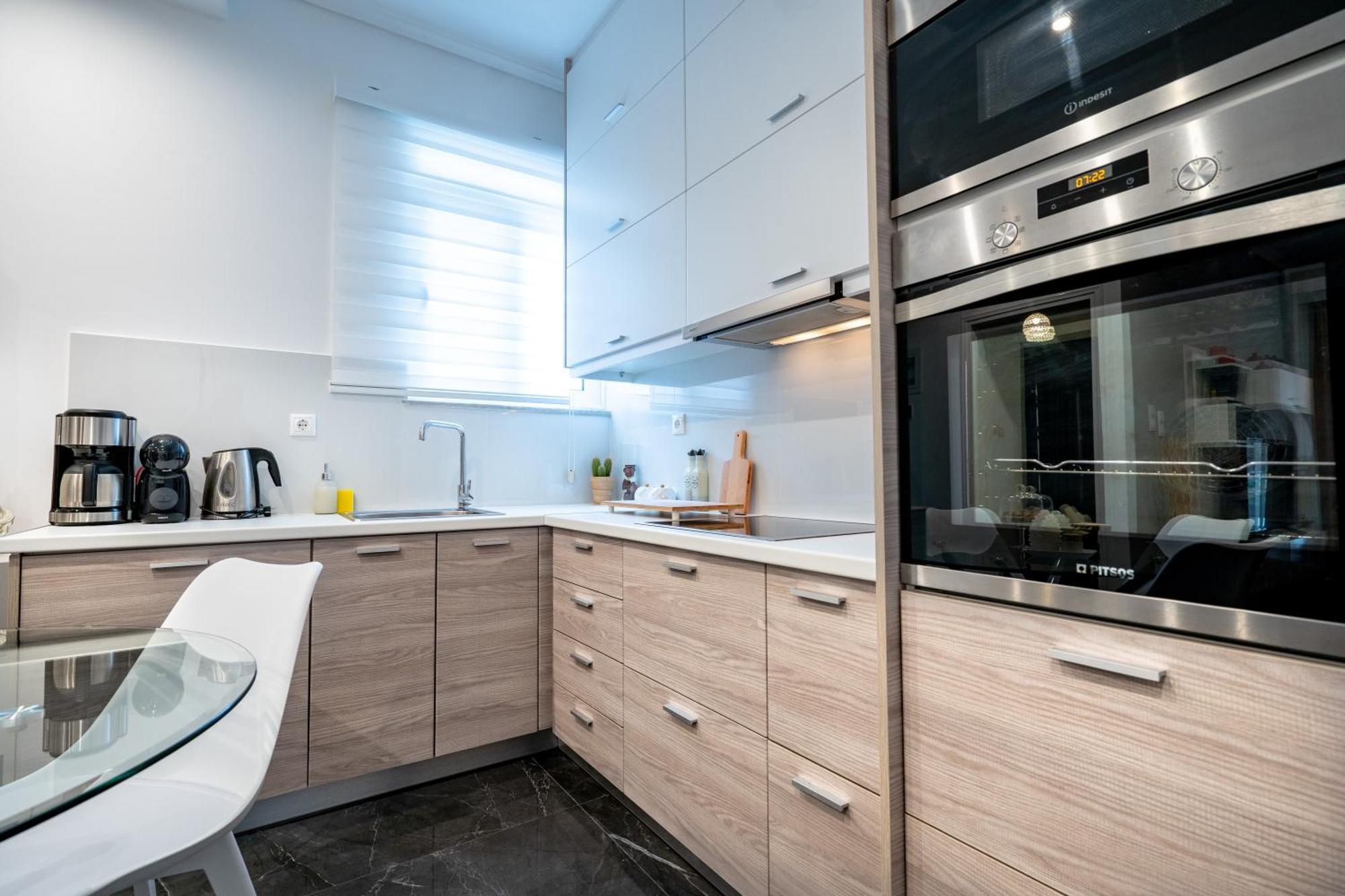 Neo Irakleio Train St. 1 Bedrm 4 Pers. Apartment Атина Екстериор снимка